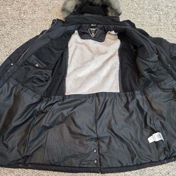 Killtec Womens Sz 18 Parka Sherpa lined Waterproof 8mm Breathable Faux Fur Hood - Picture 13 of 16